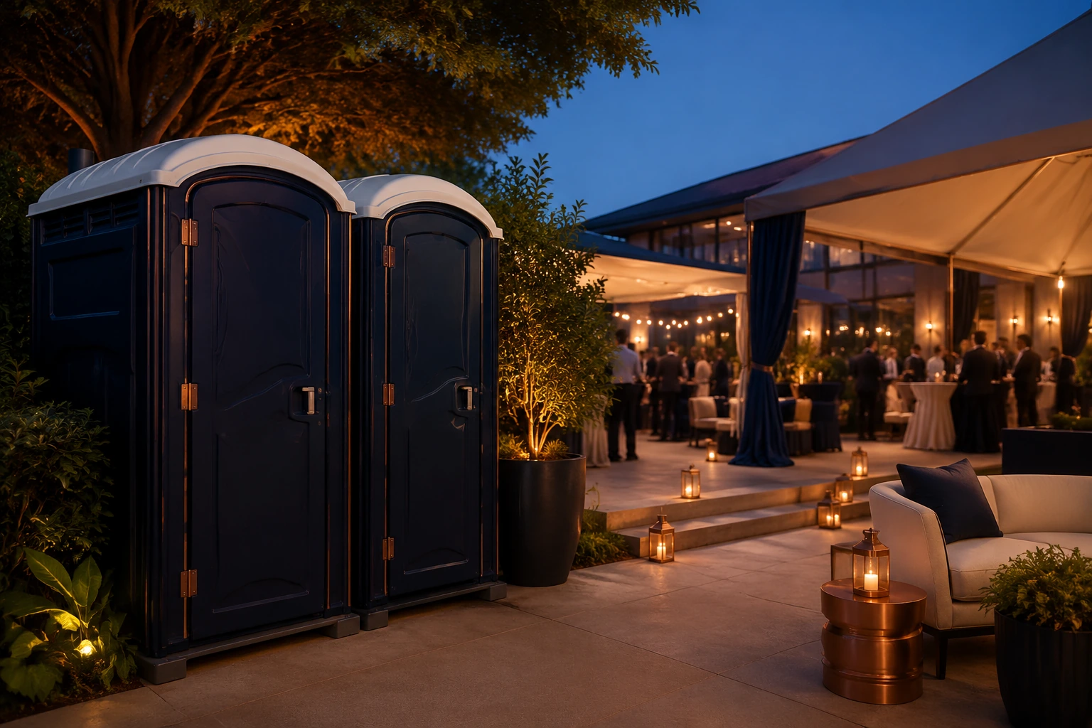 Portable restroom rental planning for Mint Hill, NC