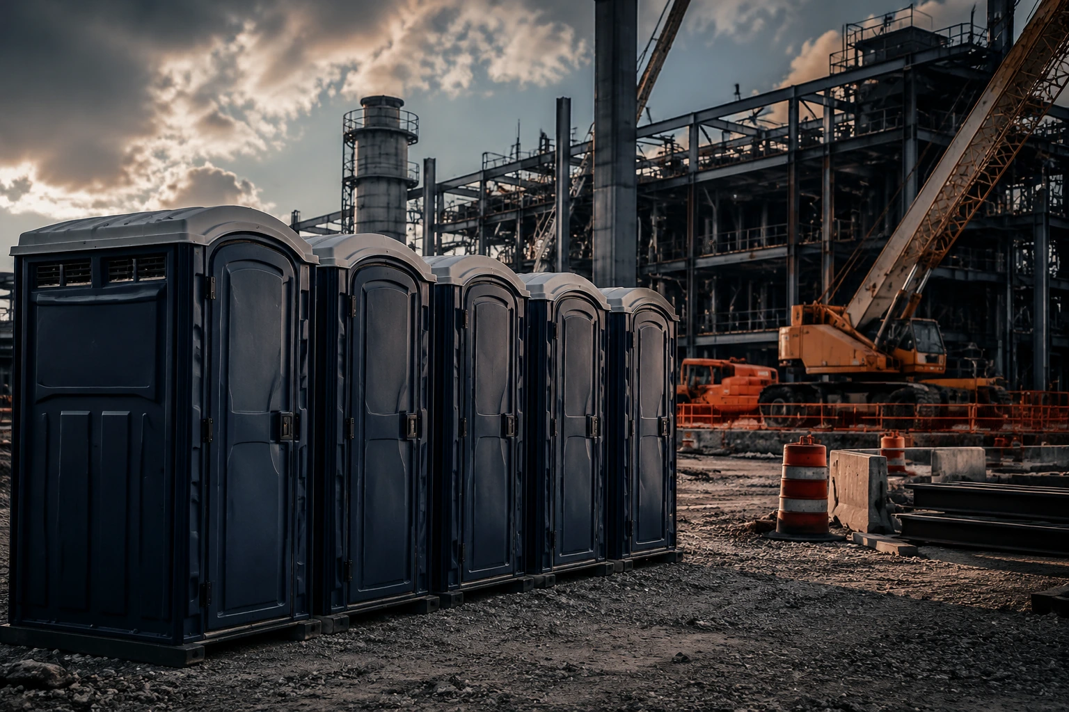 Portable restroom rental planning for Cornelius, NC