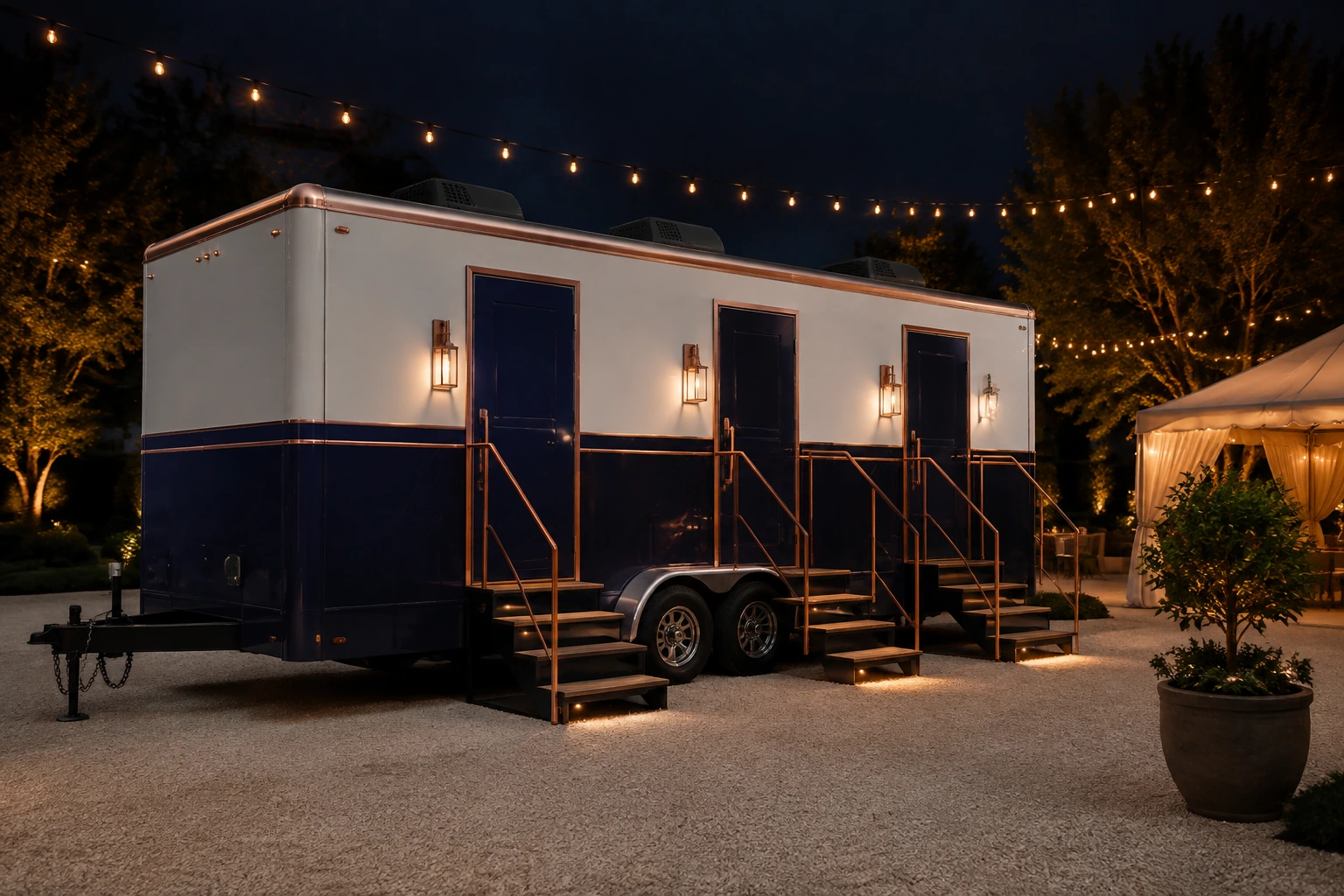 Portable restroom rental planning for Davidson, NC